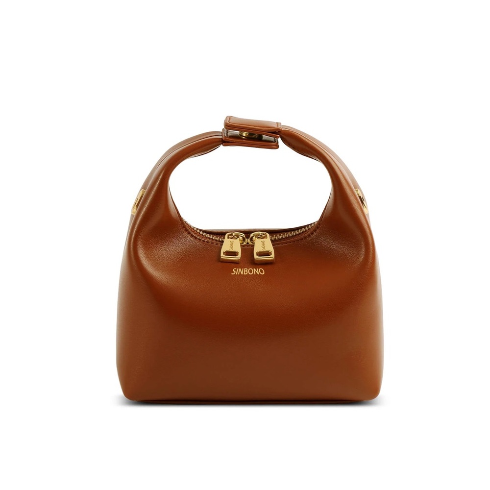 Sinbono Vienna Top Handle Crossbody Bag-Brown